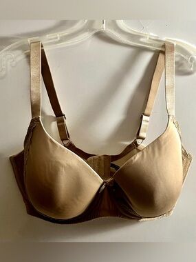 Parfait Nude T-Shirt Bra 34H Smooth Full Coverage Beige